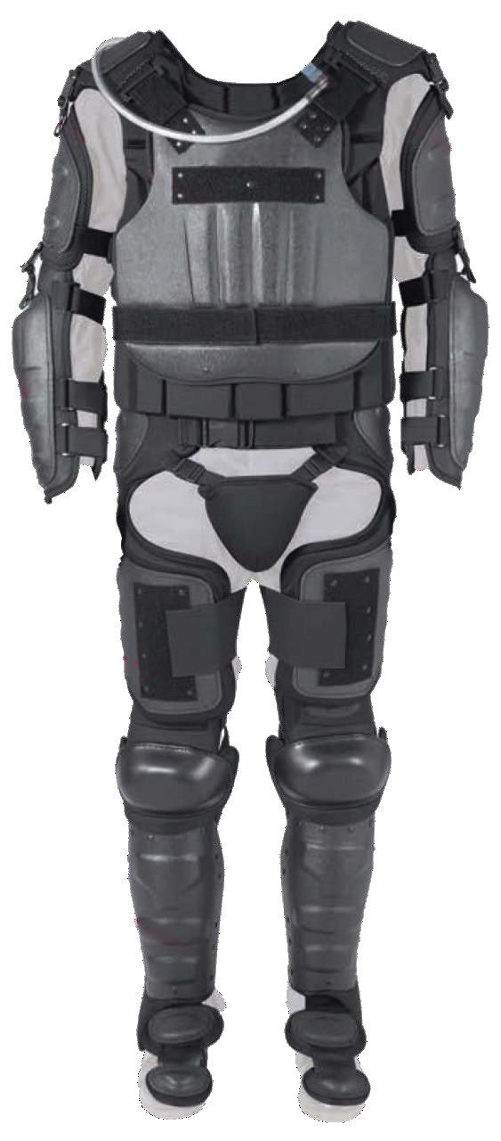 HDPE body armour and tactical components