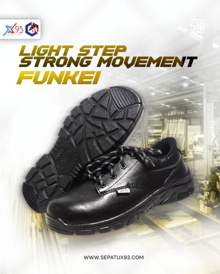 X93 FUNKEI safety shoe — black