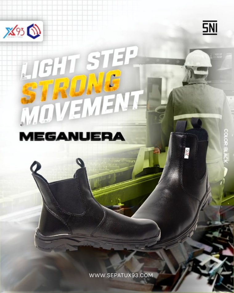 X93 MEGANUERA safety boot — black