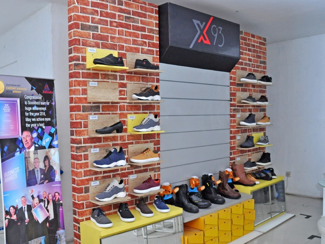 Leather and casual footwear range